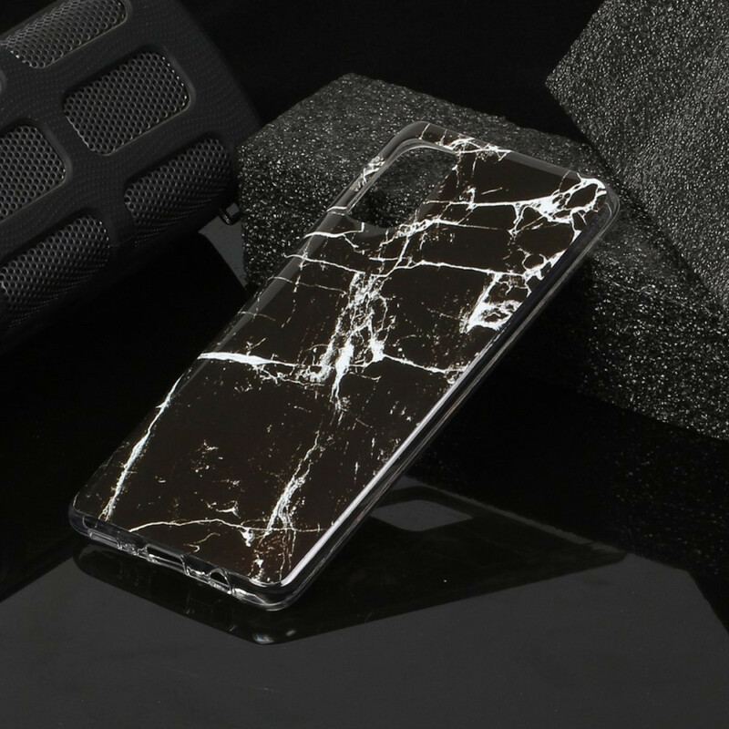 Capa Para Samsung Galaxy A41 Versão Em Mármore