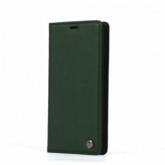 Capa De Celular Para Samsung Galaxy S21 5G Flip Efeito Couro Hanman