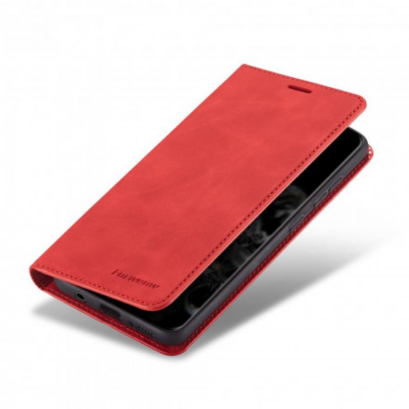 Capa De Celular Para Samsung Galaxy S21 5G Flip Forwenw Efeito Couro