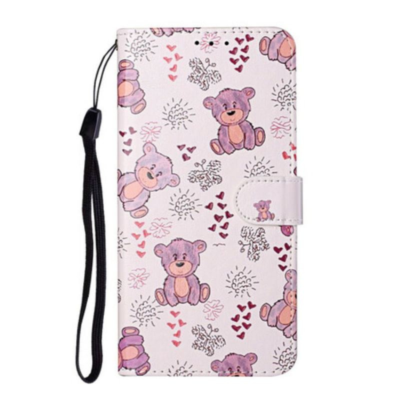 Capa Flip Para Samsung Galaxy S21 5G Apenas Ursos