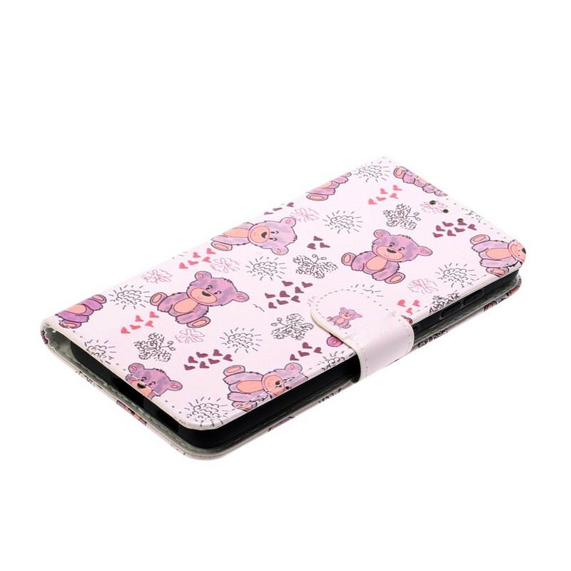Capa Flip Para Samsung Galaxy S21 5G Apenas Ursos