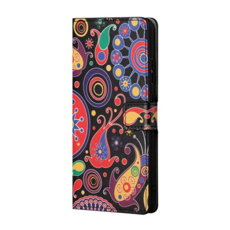 Capa Flip Para Samsung Galaxy S21 5G Design Da Galáxia