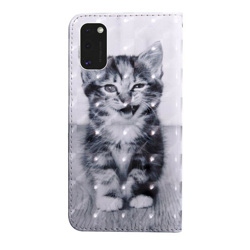 Capa Flip Para Samsung Galaxy S21 5G Inácio. O Gatinho