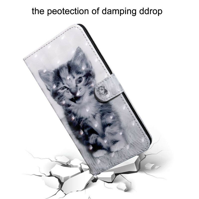 Capa Flip Para Samsung Galaxy S21 5G Inácio. O Gatinho