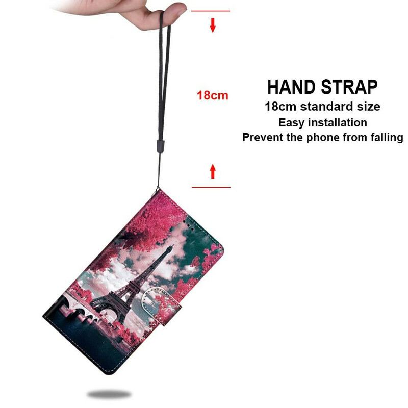 Capa Flip Para Samsung Galaxy S21 5G Paris Em Flor
