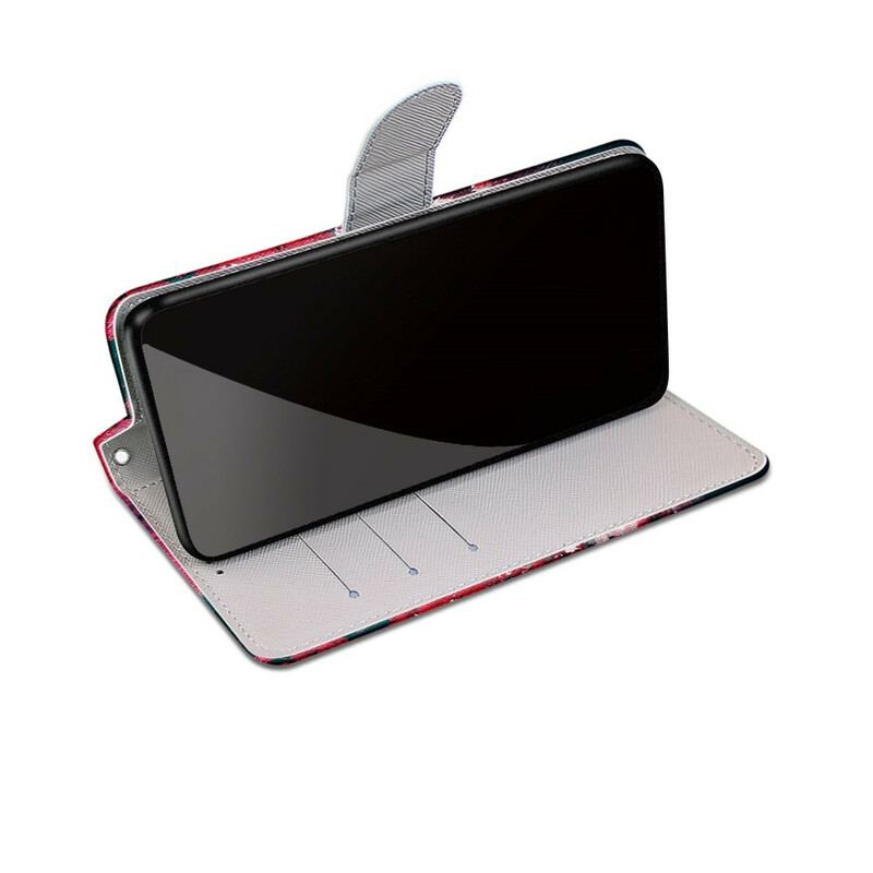 Capa Flip Para Samsung Galaxy S21 5G Paris Em Flor