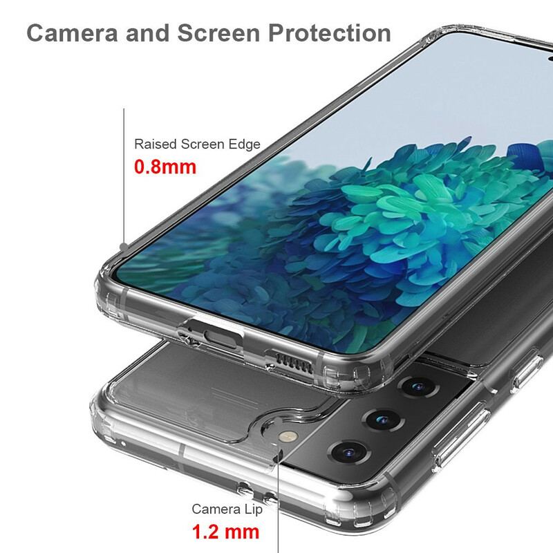Capa Para Samsung Galaxy S21 5G Cristal Transparente