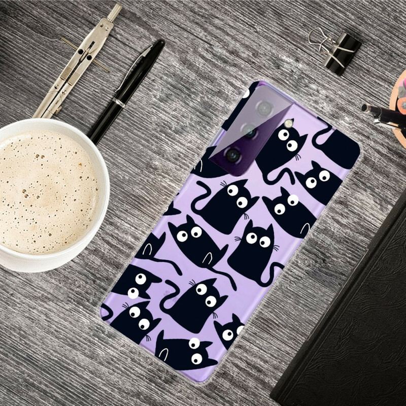 Capa Para Samsung Galaxy S21 5G Ratos Pretos