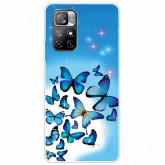 Capa De Celular Para Poco M4 Pro 5G Borboletas Borboletas