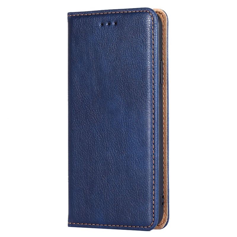 Capa De Celular Para Poco M4 Pro 5G Flip Estilo Vintage De Couro
