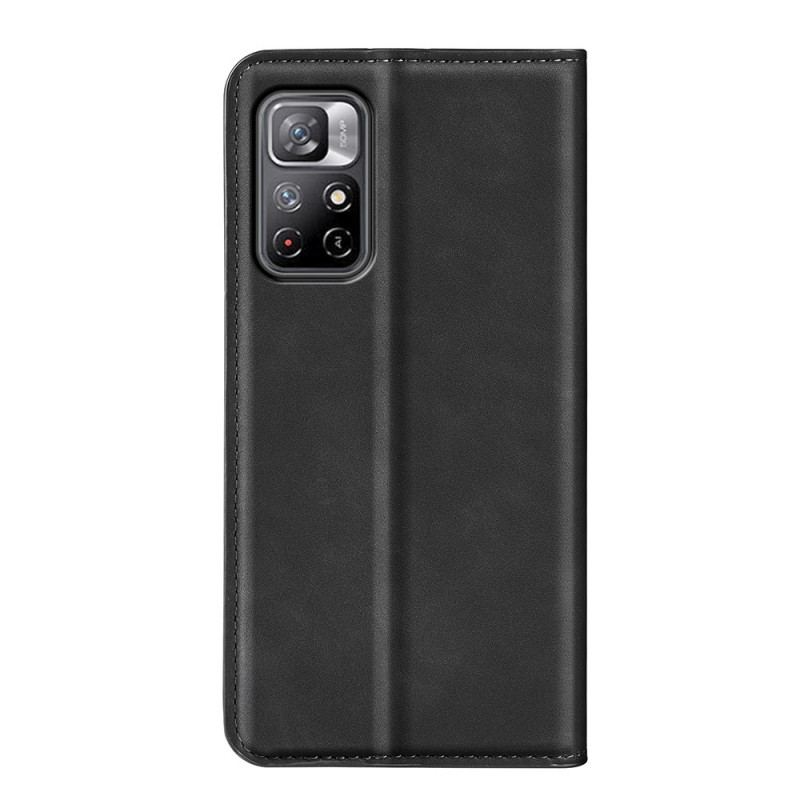 Capa De Celular Para Poco M4 Pro 5G Flip Toque De Pele