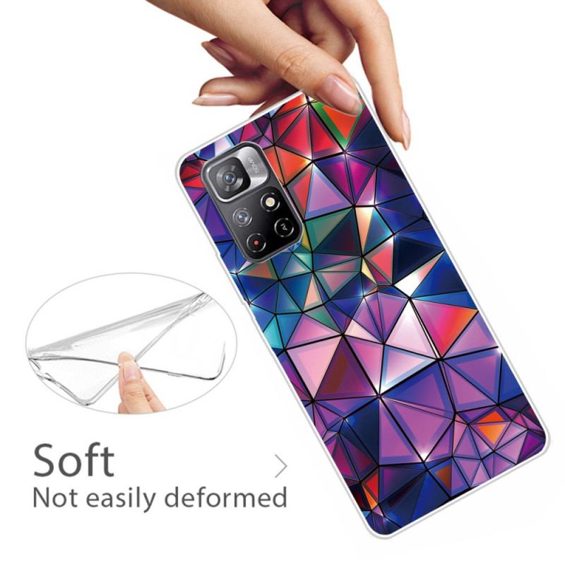 Capa Para Poco M4 Pro 5G Geometria Flexível
