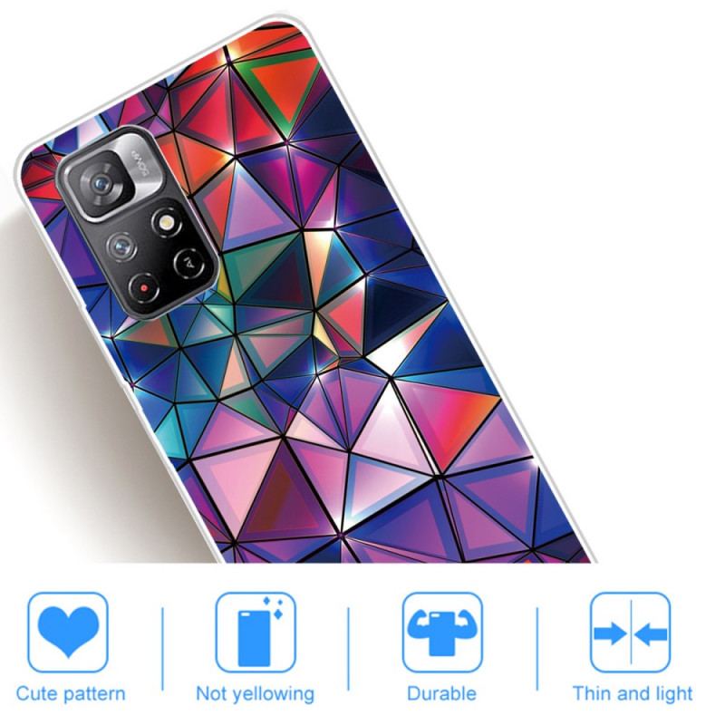 Capa Para Poco M4 Pro 5G Geometria Flexível