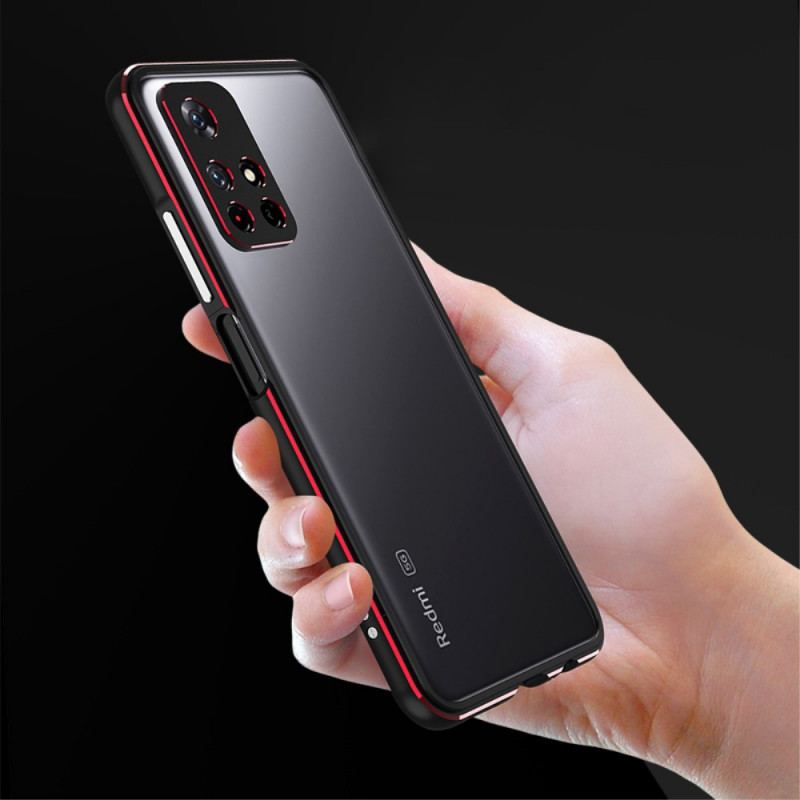 Capa Para Poco M4 Pro 5G Capa Proteção Proteção Da Moldura Do Pára-choque E Do Módulo Fotográfico Traseiro