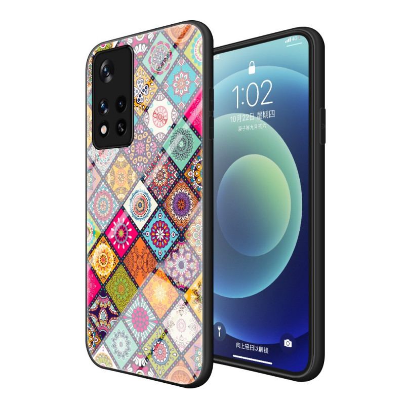 Capa Para Poco M4 Pro 5G Suporte Magnético Patchwork
