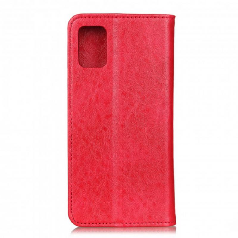 Capa De Celular Para Samsung Galaxy A52 4G / A52 5G / A52s 5G Flip Textura De Couro Dividido