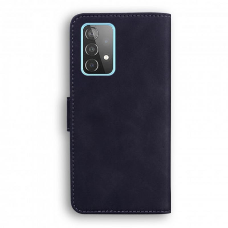 Capa De Couro Para Samsung Galaxy A52 4G / A52 5G / A52s 5G Estilo Couture Vintage Couture