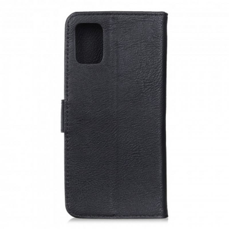 Capa De Couro Para Samsung Galaxy A52 4G / A52 5G / A52s 5G Imitação De Couro Khazneh