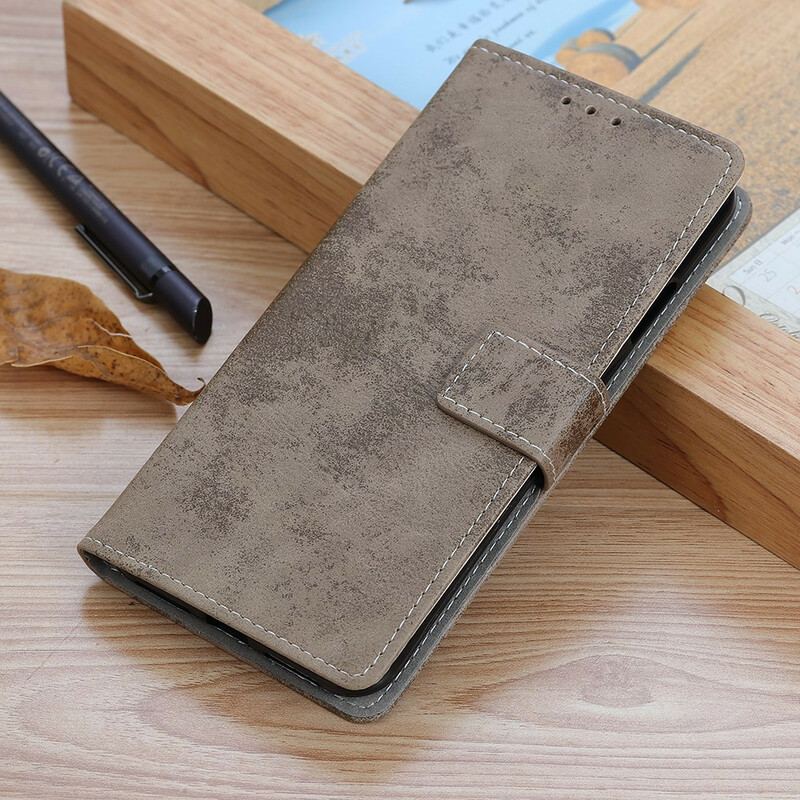 Capa Flip Para Samsung Galaxy A52 4G / A52 5G / A52s 5G Couro Falso Vintage