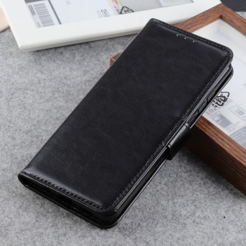 Capa Flip Para Samsung Galaxy A52 4G / A52 5G / A52s 5G Couro Sintético Vitrificado