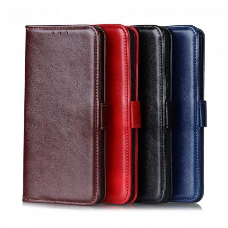 Capa Flip Para Samsung Galaxy A52 4G / A52 5G / A52s 5G Couro Sintético Vitrificado