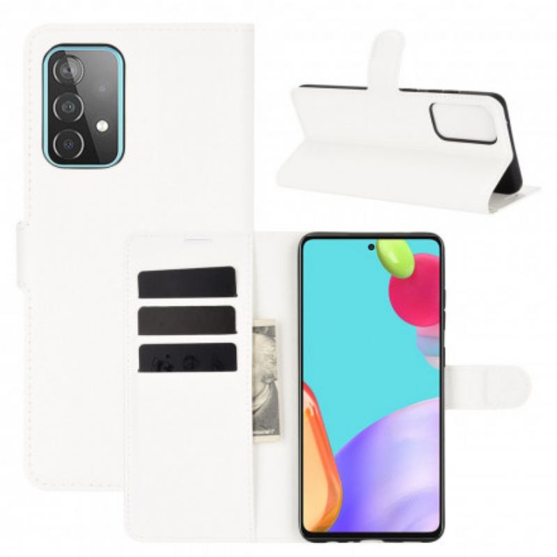 Capa Flip Para Samsung Galaxy A52 4G / A52 5G / A52s 5G Lichia Clássica