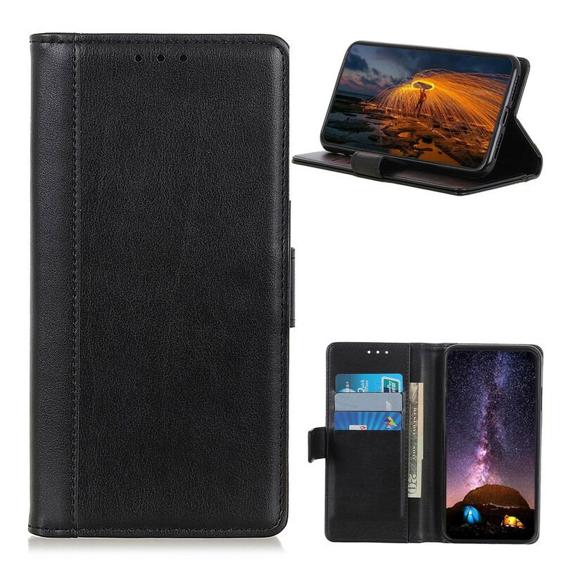 Capa Folio Para Samsung Galaxy A52 4G / A52 5G / A52s 5G Couro Rachado Versão Colorida