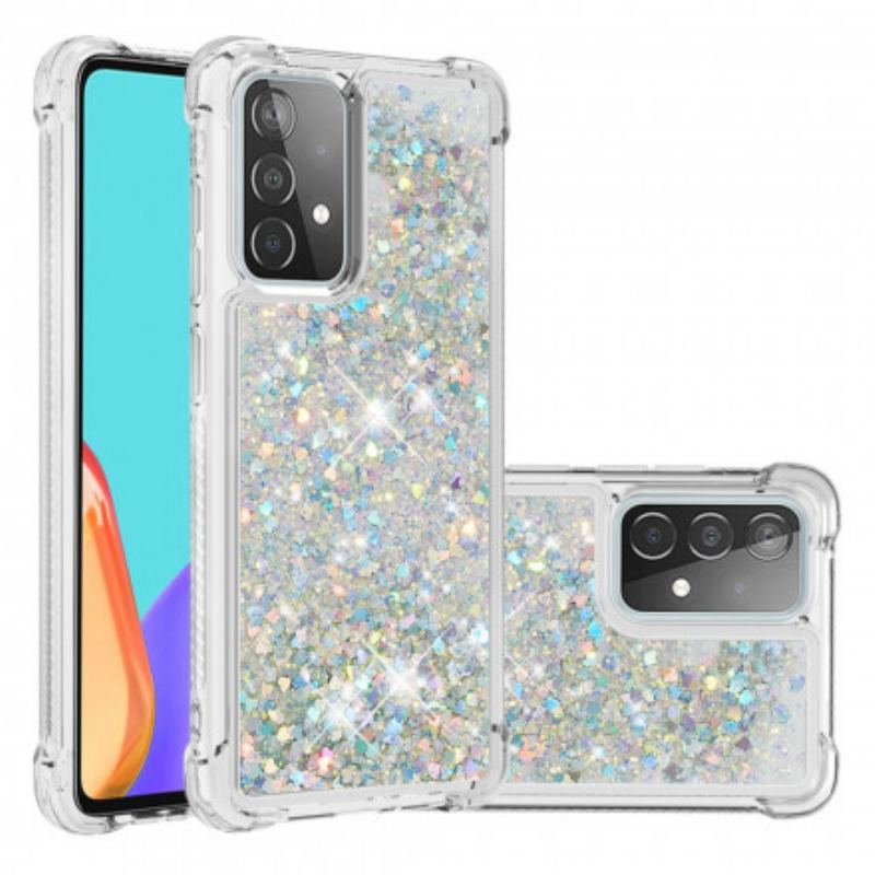 Capa Para Samsung Galaxy A52 4G / A52 5G / A52s 5G Desejos Lantejoulas