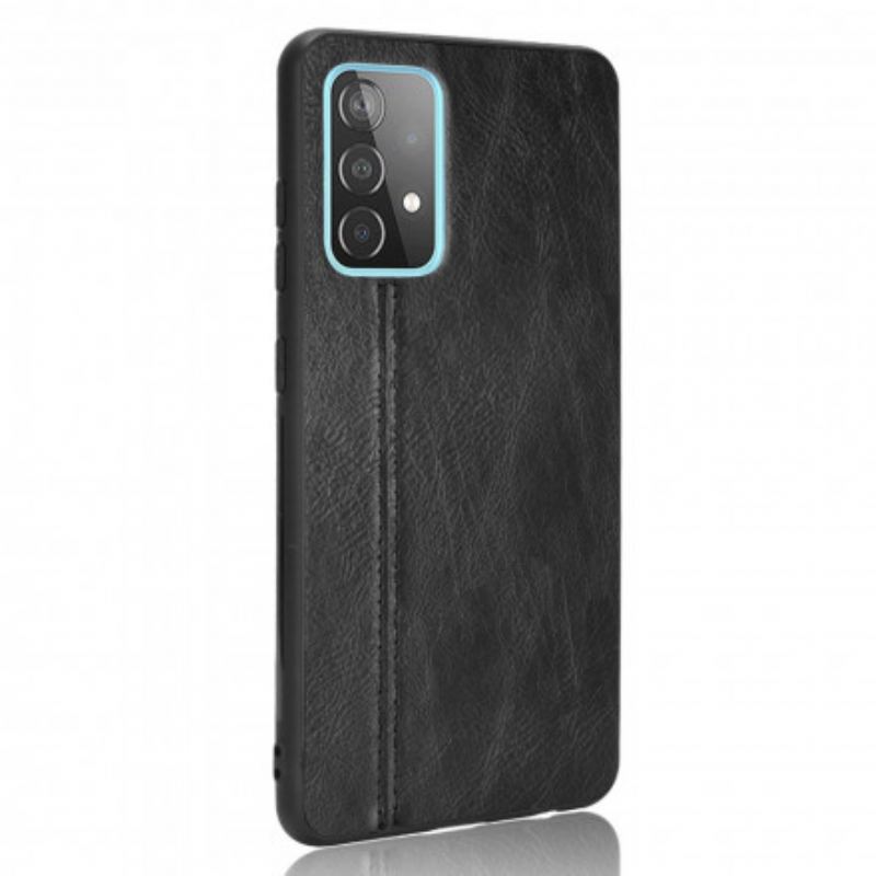 Capa Para Samsung Galaxy A52 4G / A52 5G / A52s 5G Efeito Couro Couture