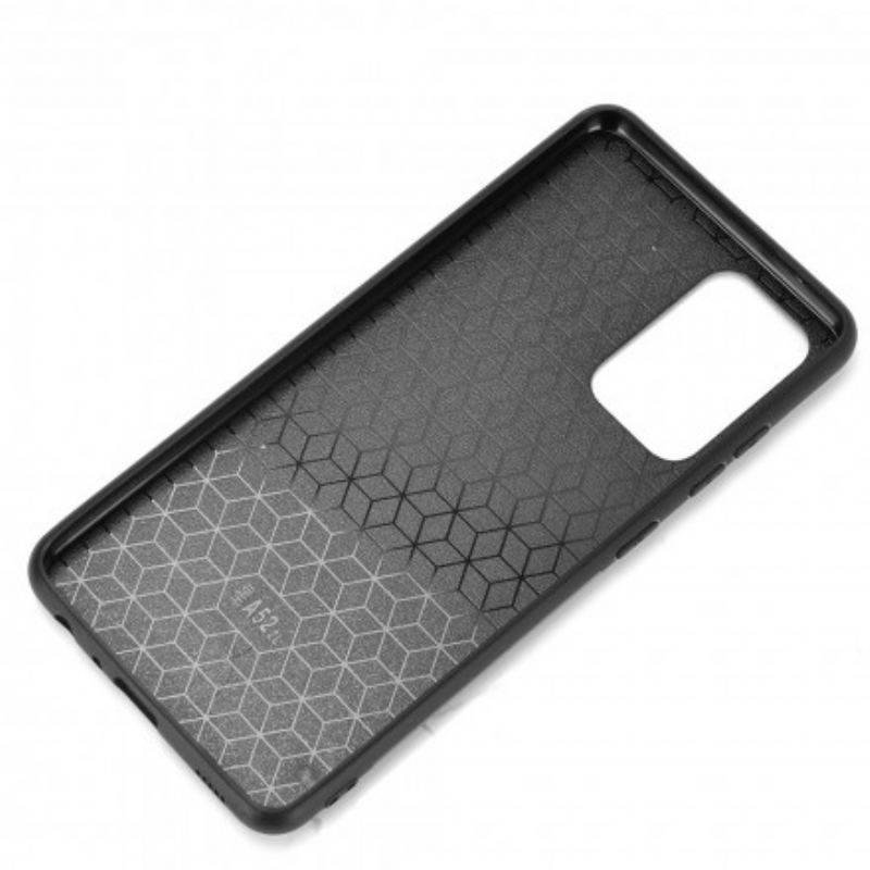 Capa Para Samsung Galaxy A52 4G / A52 5G / A52s 5G Efeito Couro Couture