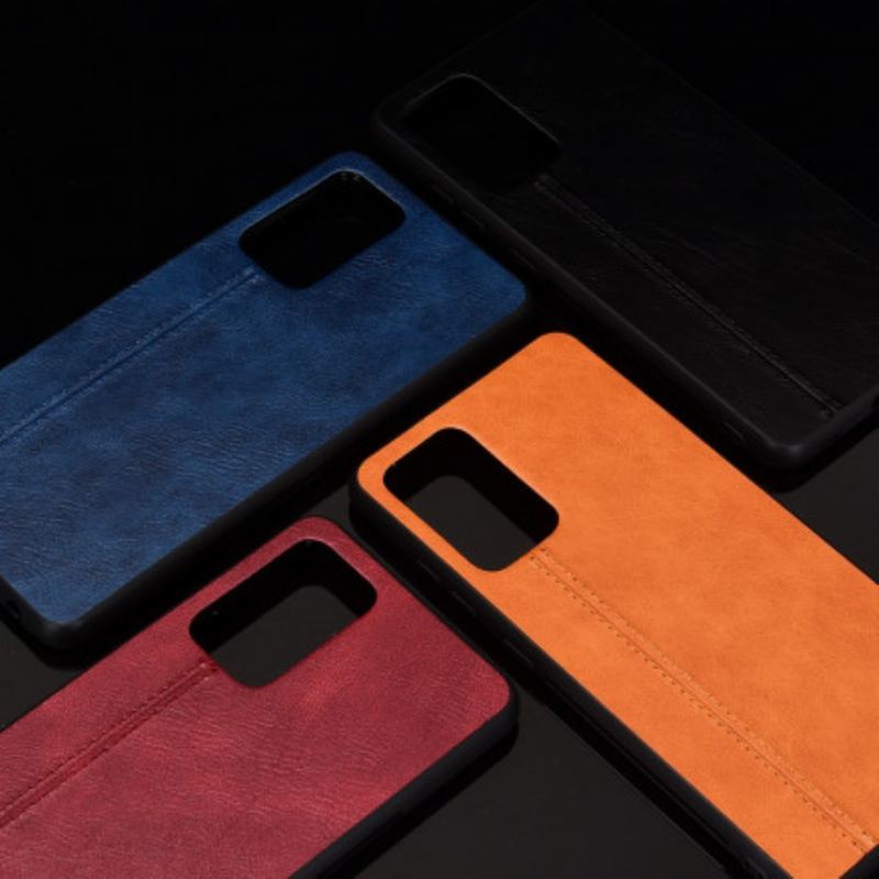 Capa Para Samsung Galaxy A52 4G / A52 5G / A52s 5G Efeito Couro Couture