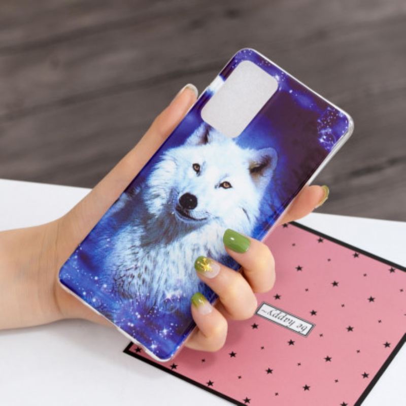 Capa Para Samsung Galaxy A52 4G / A52 5G / A52s 5G Fluorescente Wolf Series