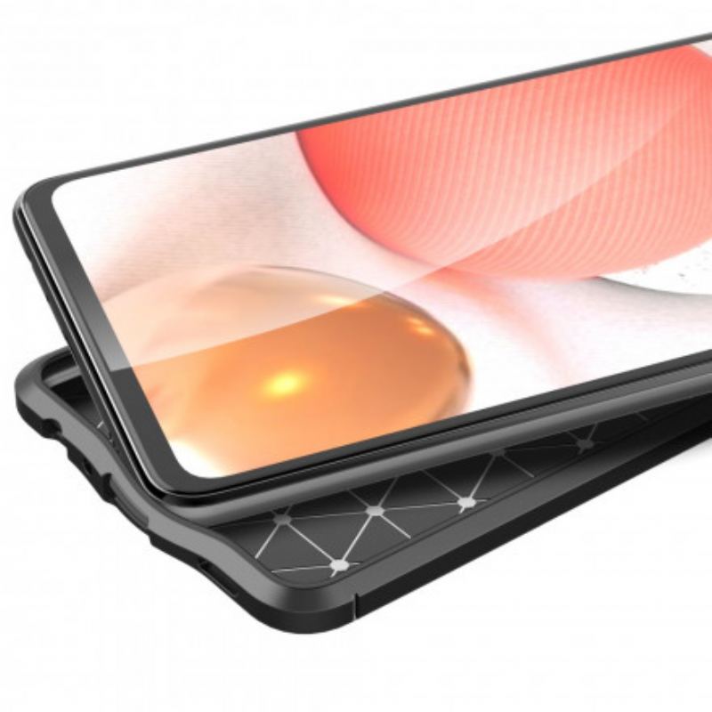 Capa Para Samsung Galaxy A52 4G / A52 5G / A52s 5G Linha Dupla Efeito Couro Litchi