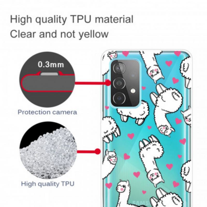 Capa Para Samsung Galaxy A52 4G / A52 5G / A52s 5G Top Lhamas