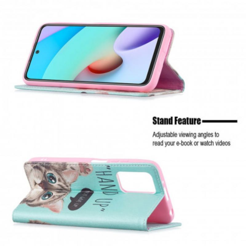 Capa De Celular Para Xiaomi Redmi 10 Flip Hand-up