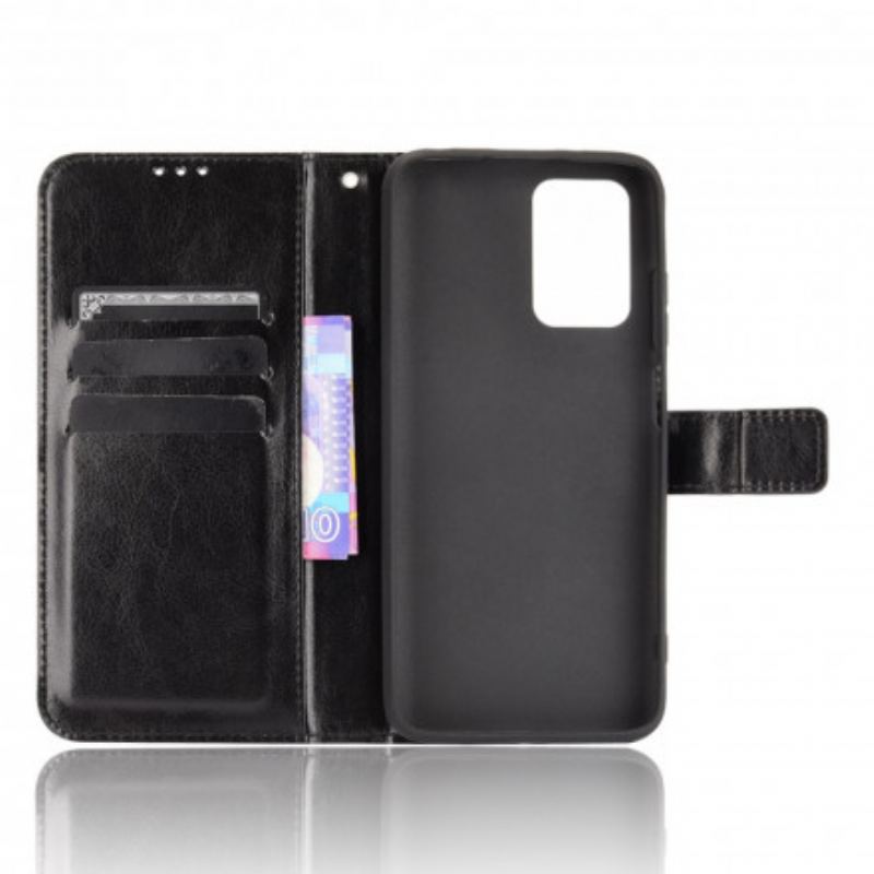 Capa De Couro Para Xiaomi Redmi 10 Couro Falso Chamativo