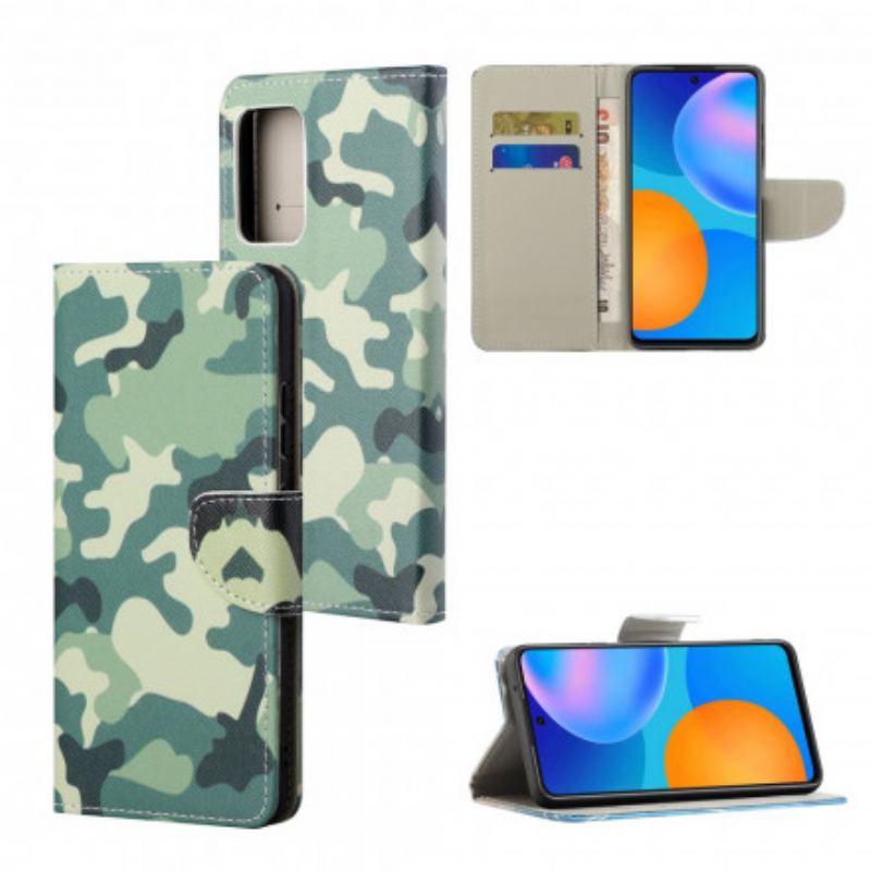Capa Folio Para Xiaomi Redmi 10 Camuflar