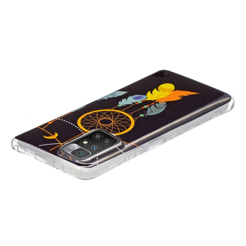 Capa Para Xiaomi Redmi 10 Apanhador De Sonhos Fluorescente