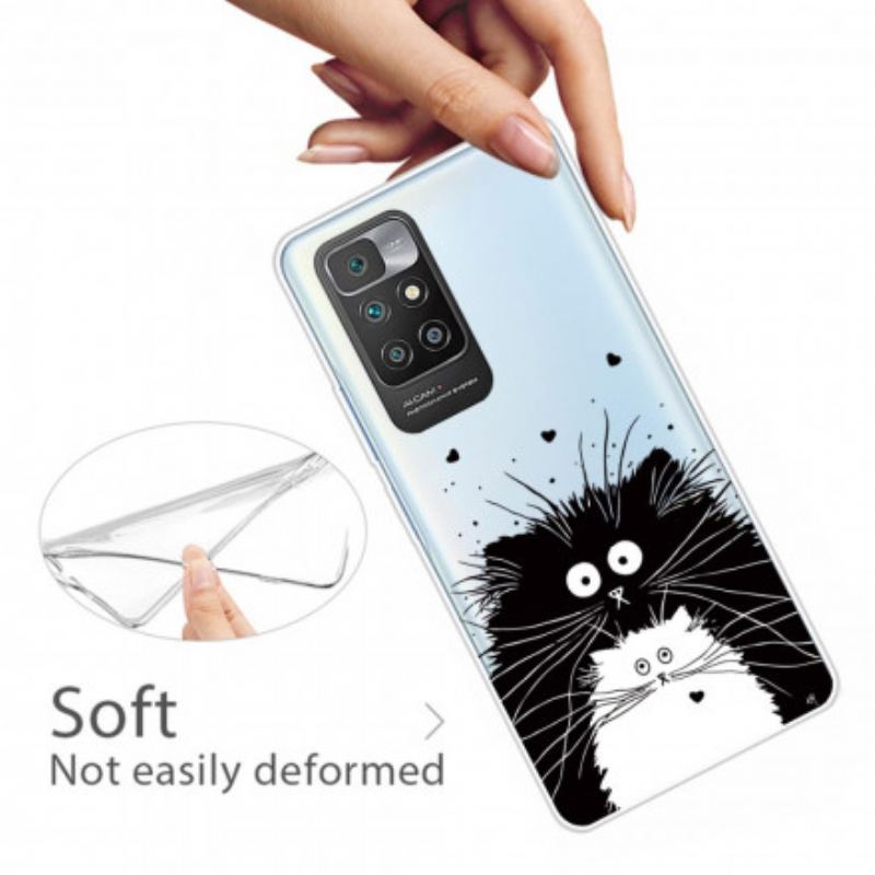 Capa Para Xiaomi Redmi 10 Olha Os Gatos