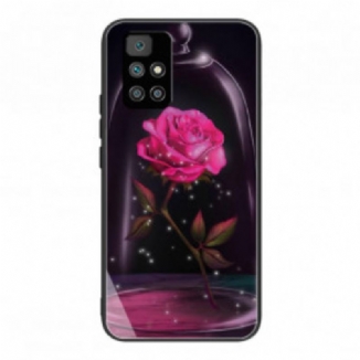 Capa Para Xiaomi Redmi 10 Vidro Temperado Rosa Mágico