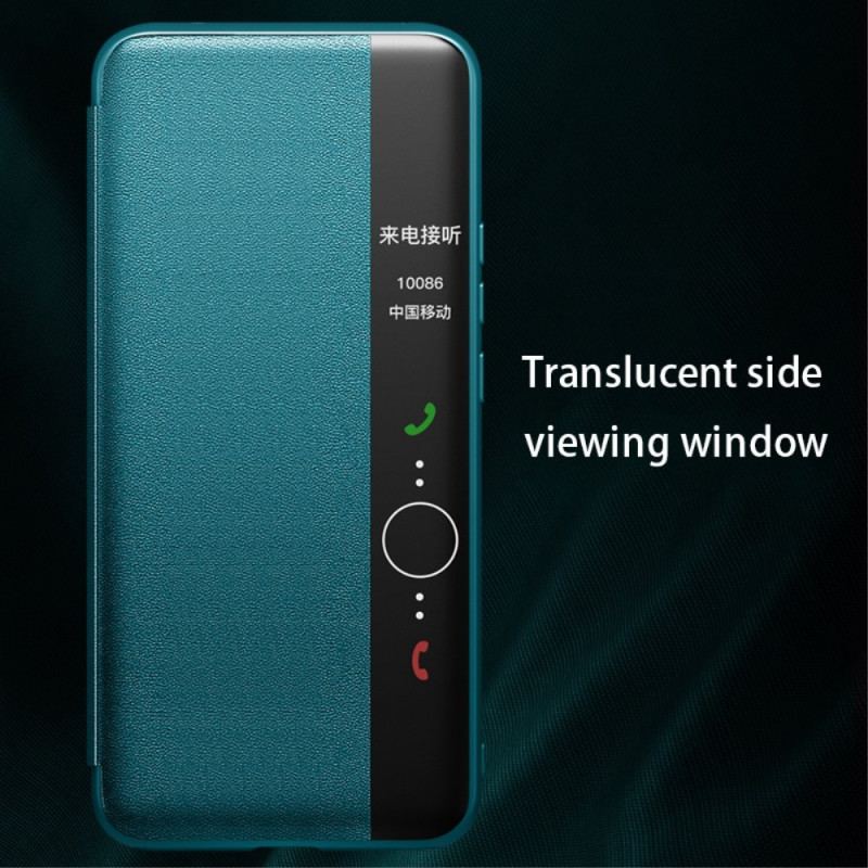 Capa De Celular Para Honor Magic 4 Pro Couro Sintético