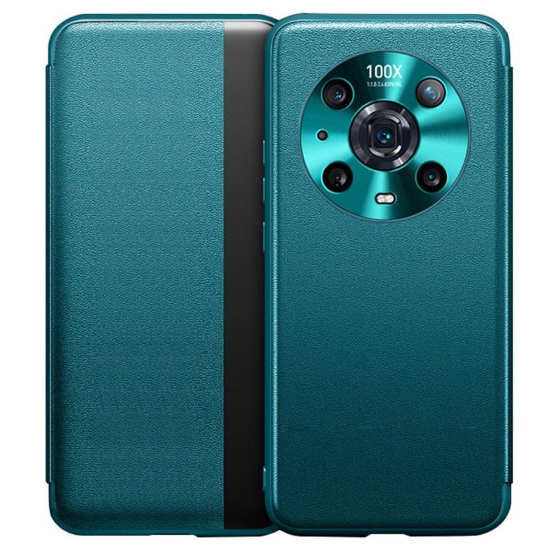 Capa De Celular Para Honor Magic 4 Pro Couro Sintético