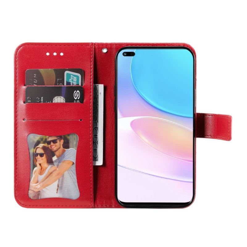 Capa Flip Para Honor 50 Lite Mandala