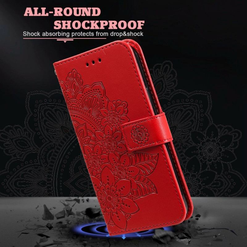 Capa Flip Para Honor 50 Lite Mandala