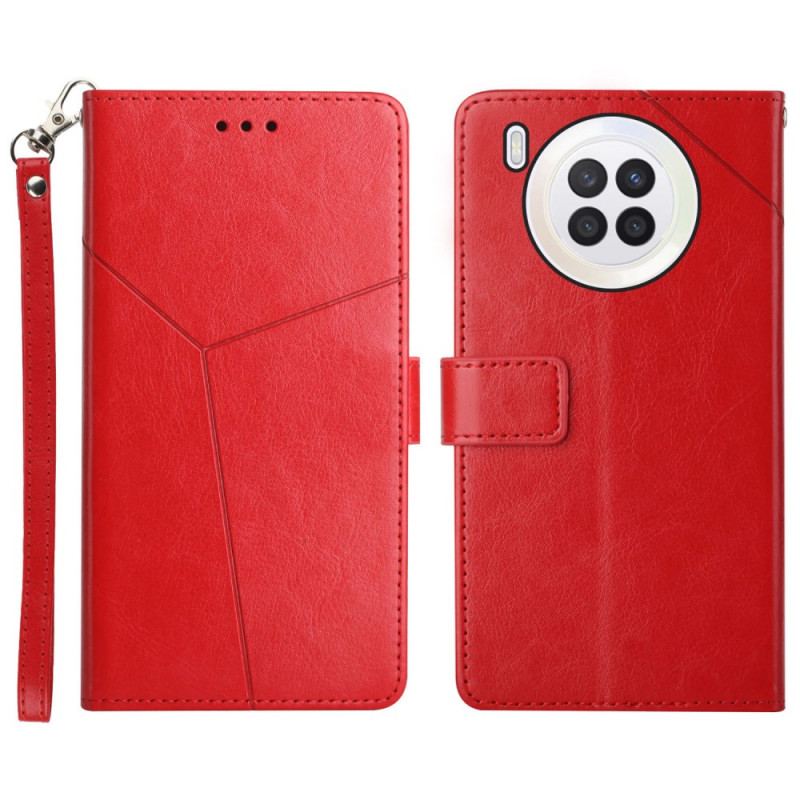 Capa Folio Para Honor 50 Lite Estilo Couro Geo Y Design