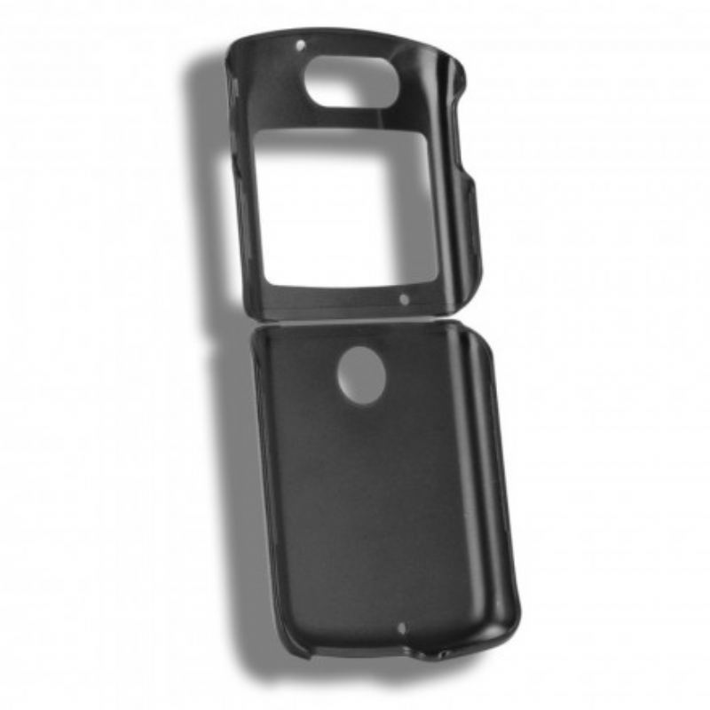 Capa Para Motorola Razr 5G Couro Sintético Lixado