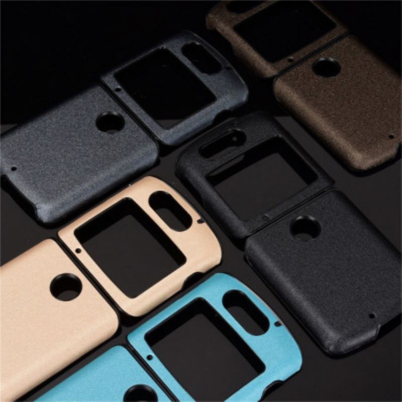 Capa Para Motorola Razr 5G Couro Sintético Lixado