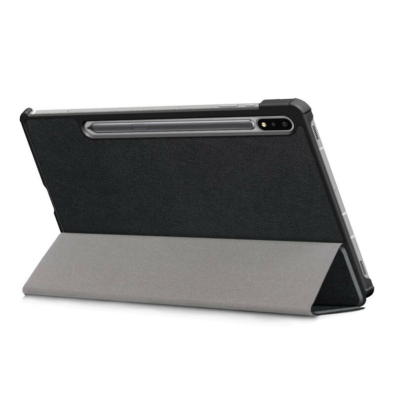 Capa De Celular Para Samsung Galaxy Tab S7 FE Dobra Tripla Reforçada