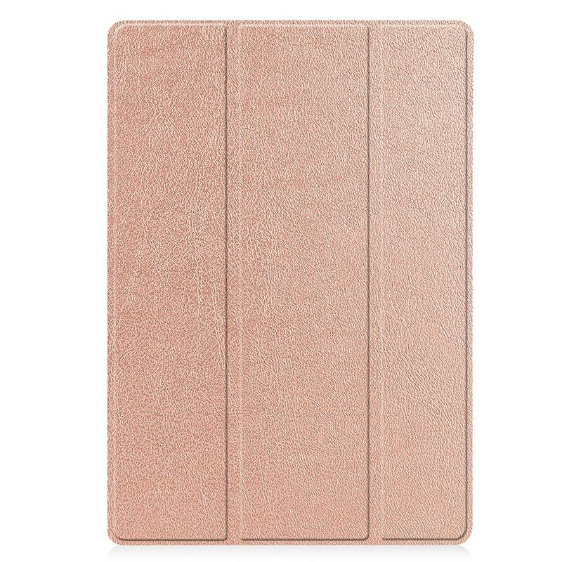 Capa De Celular Para Samsung Galaxy Tab S7 FE Porta Caneta Dobrável Em Três Partes