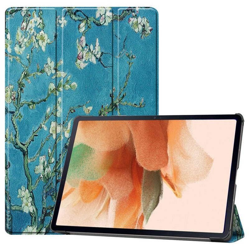 Capa De Celular Para Samsung Galaxy Tab S7 FE Porta-caneta Templo